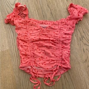 Tigermist Rouched Crop Top (Floral)❤️